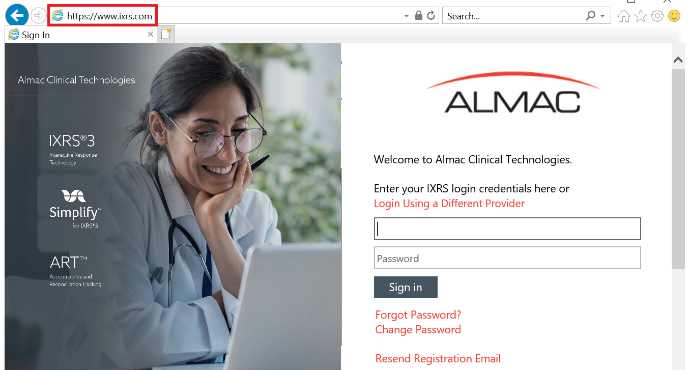 Get Help with Navigating the IXRS 3.0 site